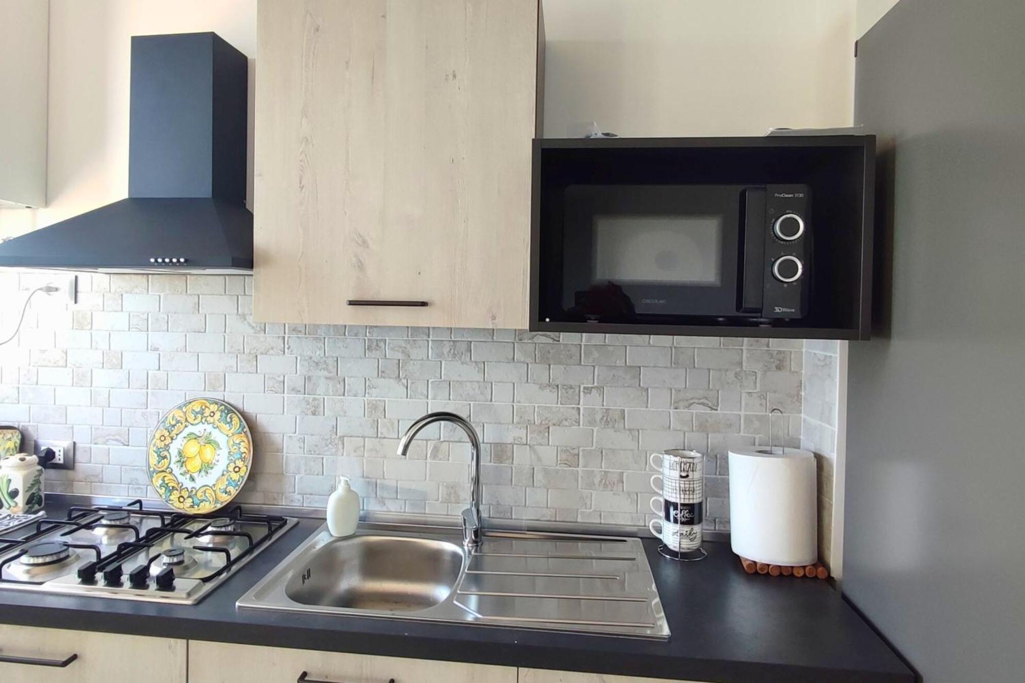 Rineddahouse Arenella - Vista Mare Panoramica A Palermo Con Parcheggio Privato公寓 外观 照片